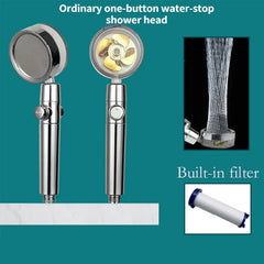 Shower Head Water Saving High Pressure Turbo