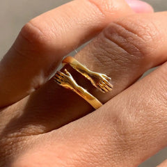 Modern Hug Ring